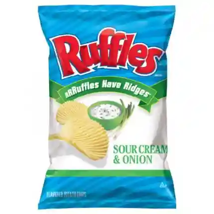 Ruffles sour cream chips 