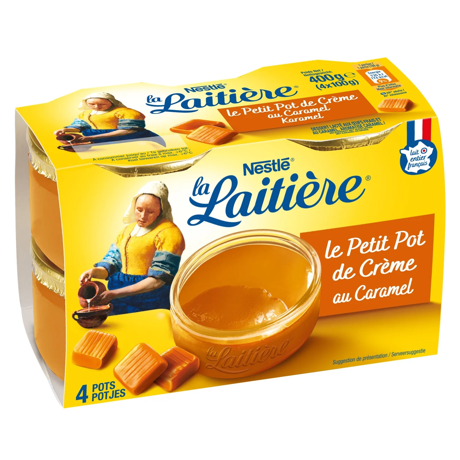 La Laitière small Jar of Caramel Cream