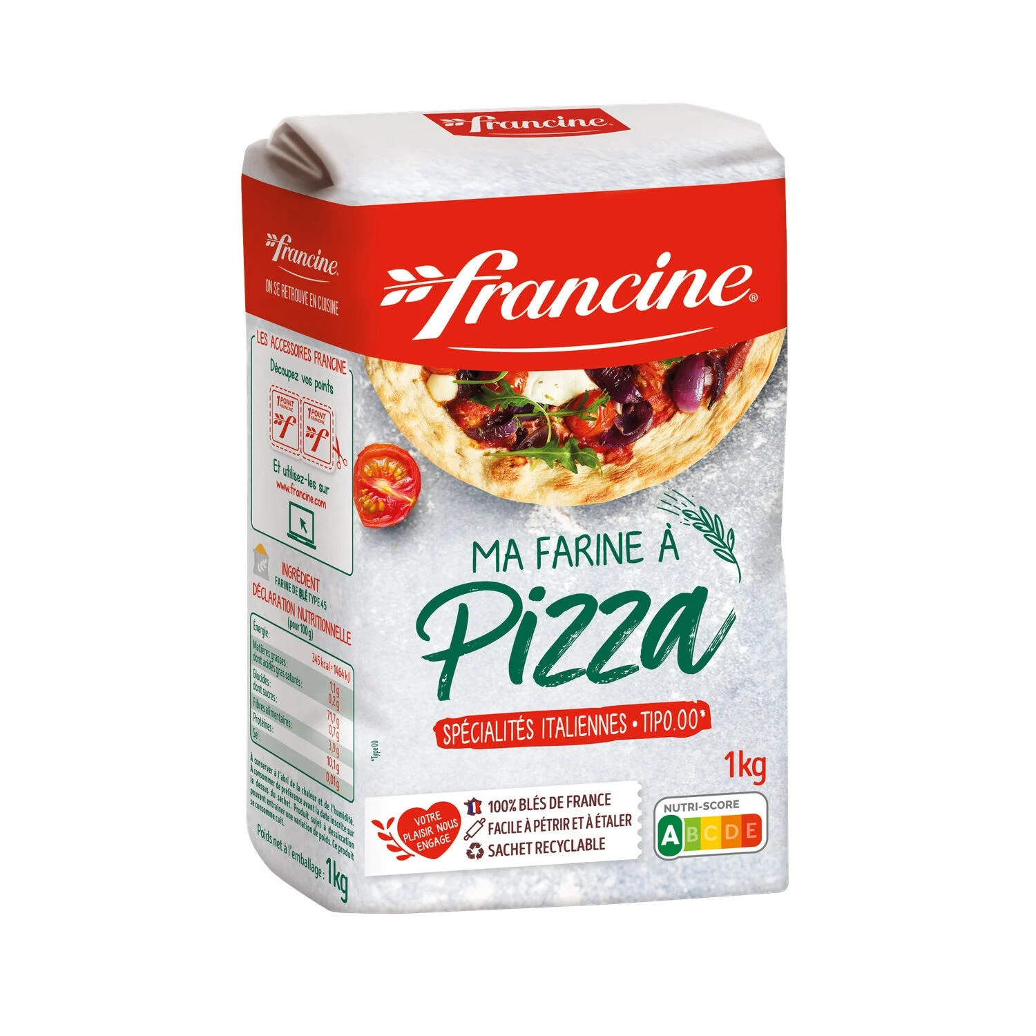 Francine pizza flour
