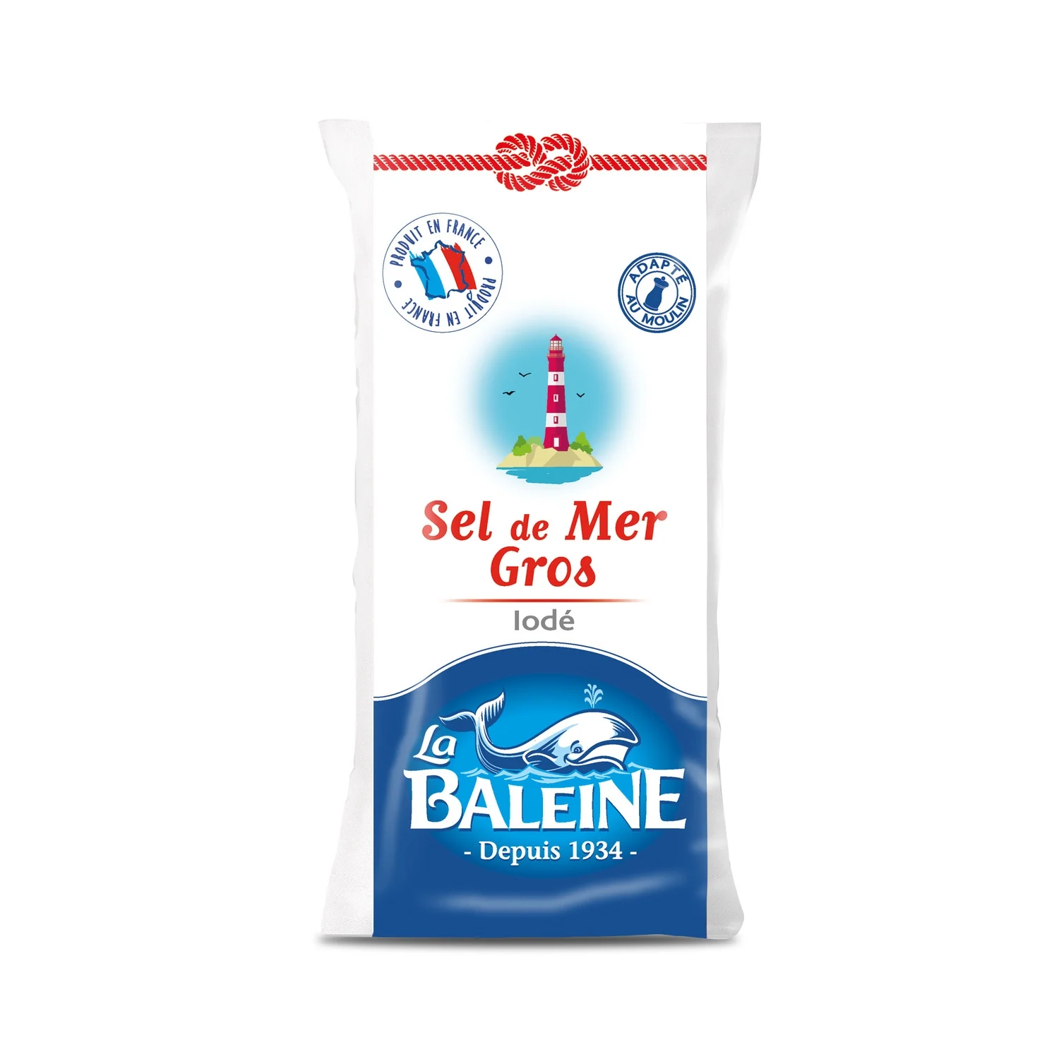 Gros Sel de mer Iodé La Baleine