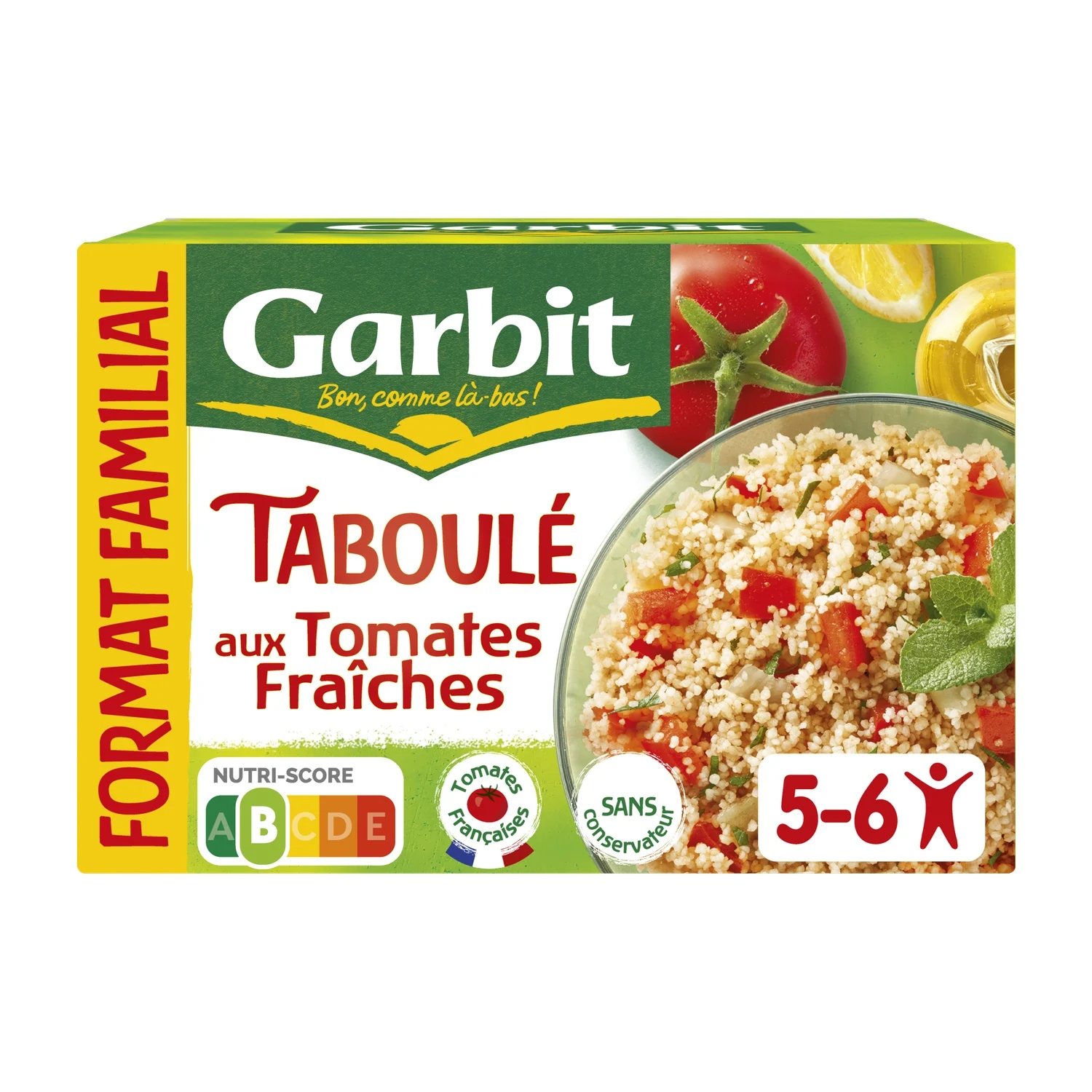 Taboulé aux tomates fraîches Garbit 