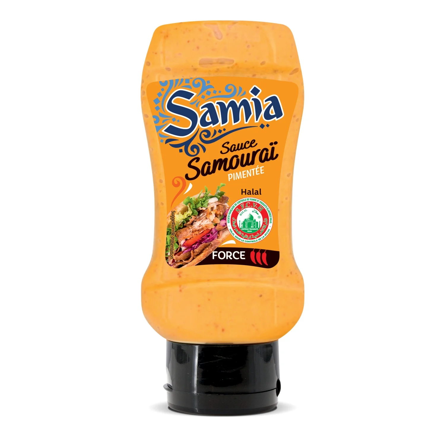 Sauce samouraï halal pimentée Samia