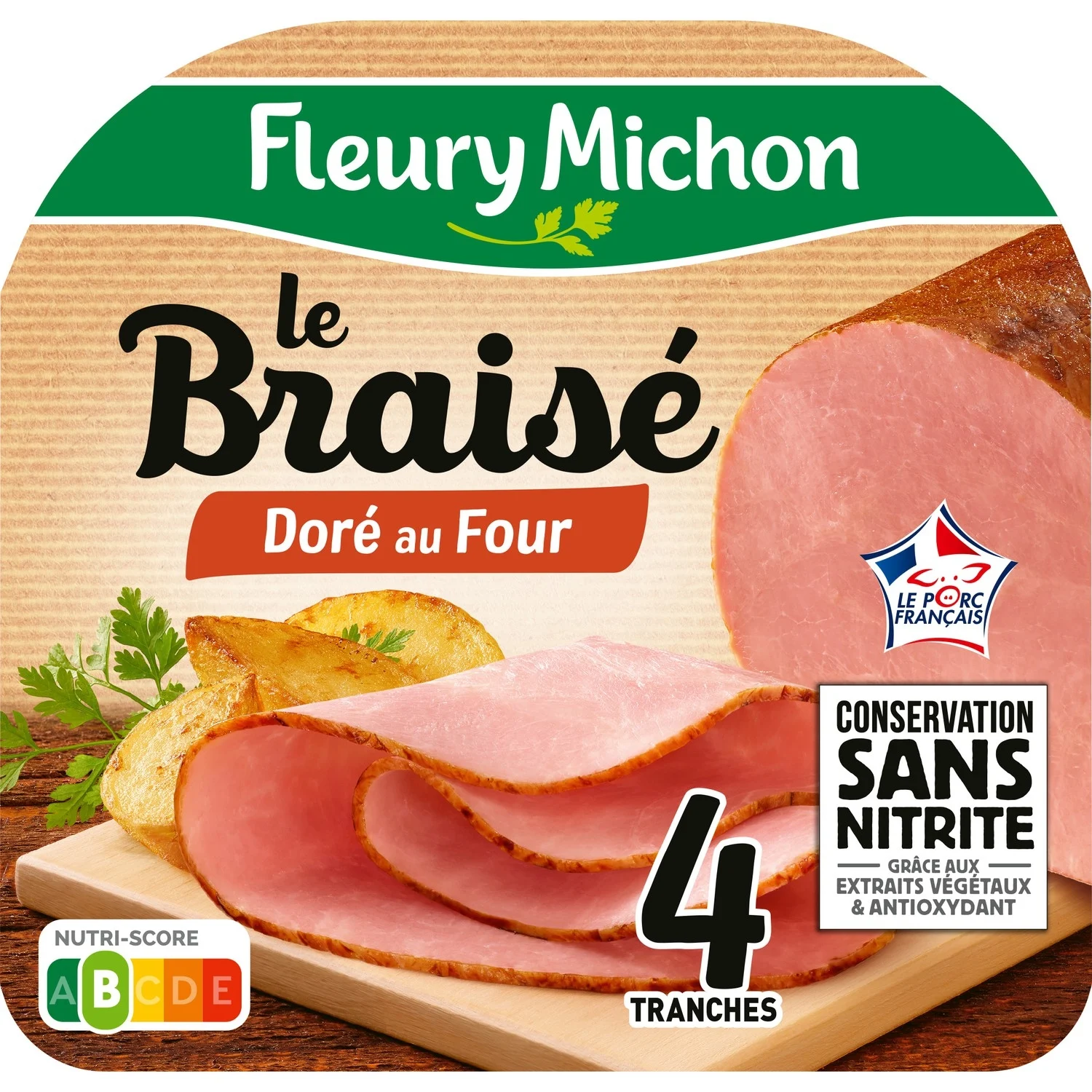 Fleury Michon Oven Baked Golden Ham Braise