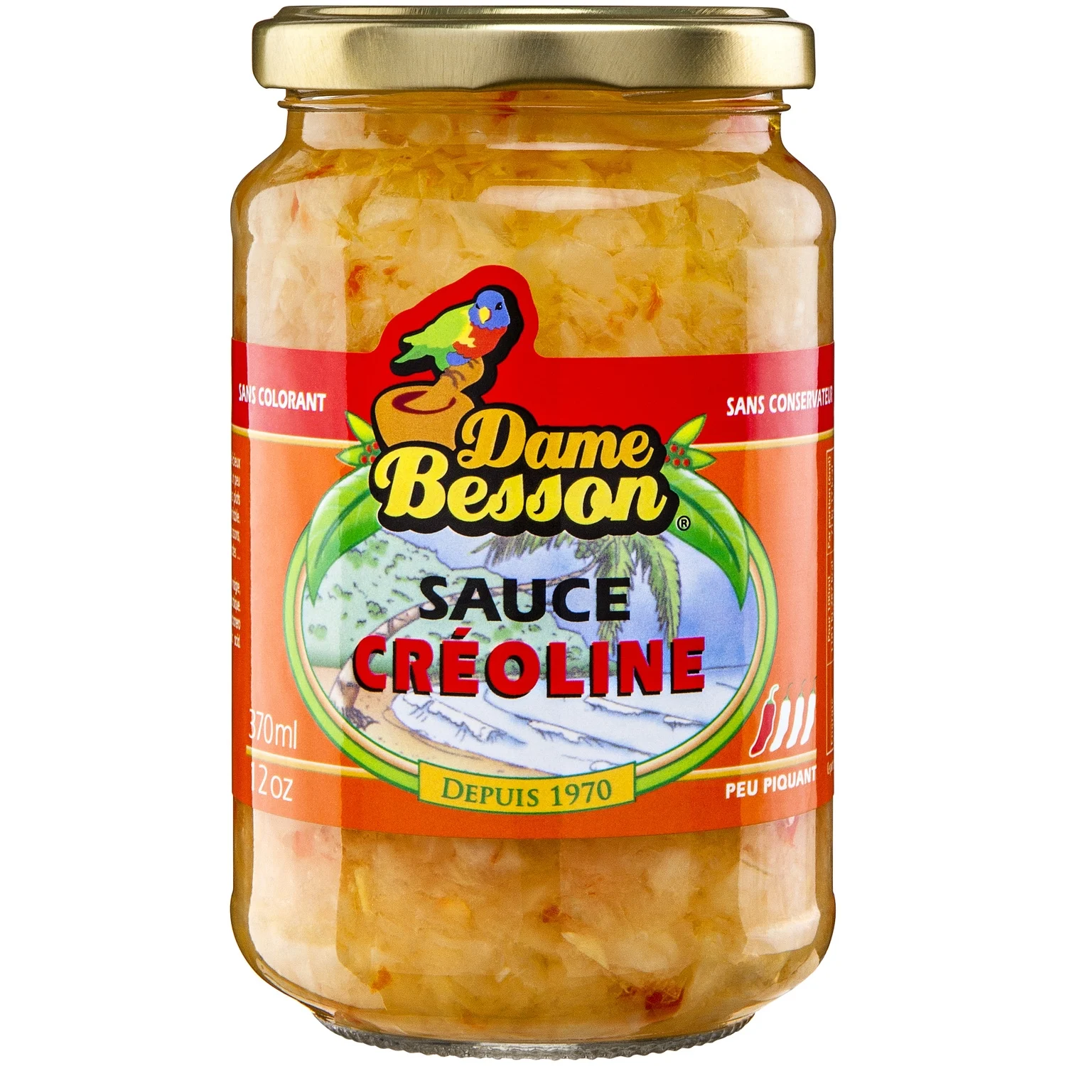 Sauce créoline originale Dame besson