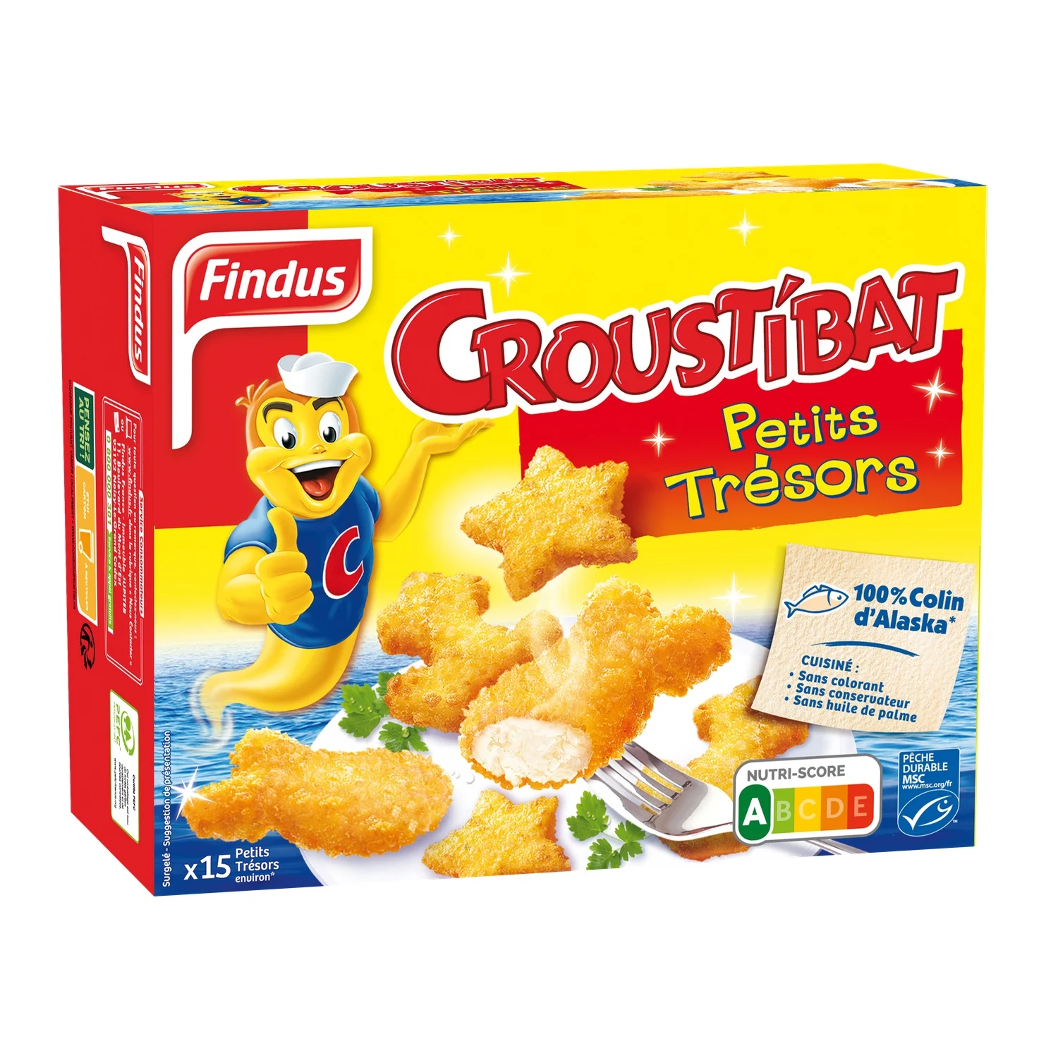 Croustibat petits trésors Findus