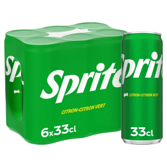 Sprite in 6*33Cl cans