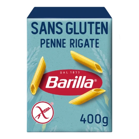Penne Rigate sans gluten Barilla 