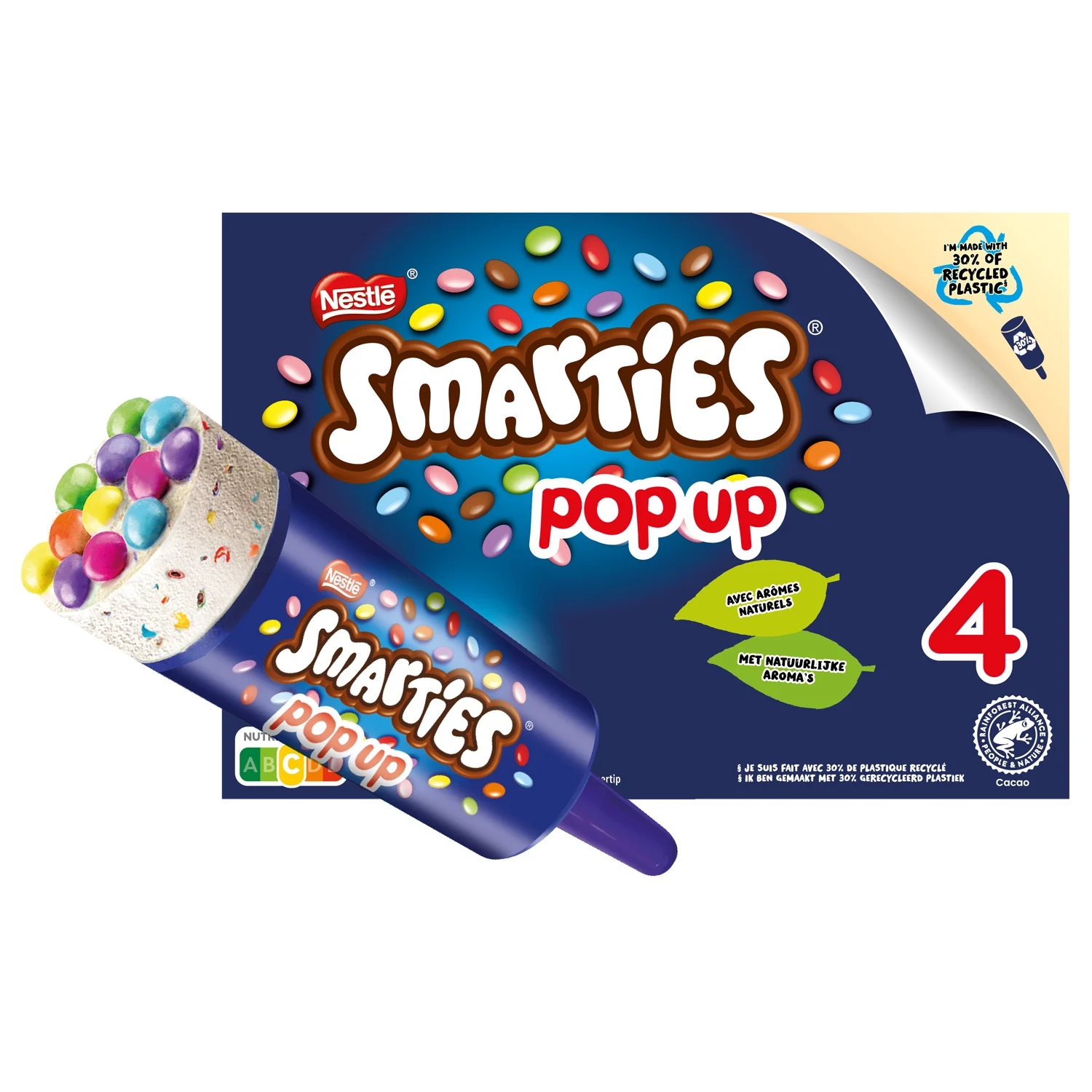 Smarties glaces Popup
