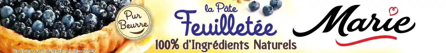 Marie Pure butter puff pastry