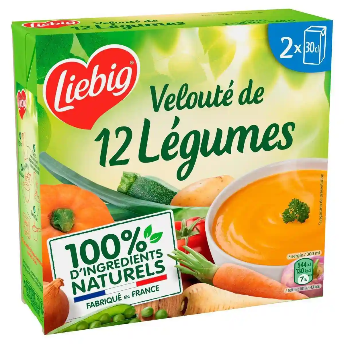  Liebig cream of 12 vegetable soup