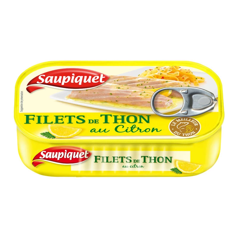 Saupiquet lemon tuna fillet