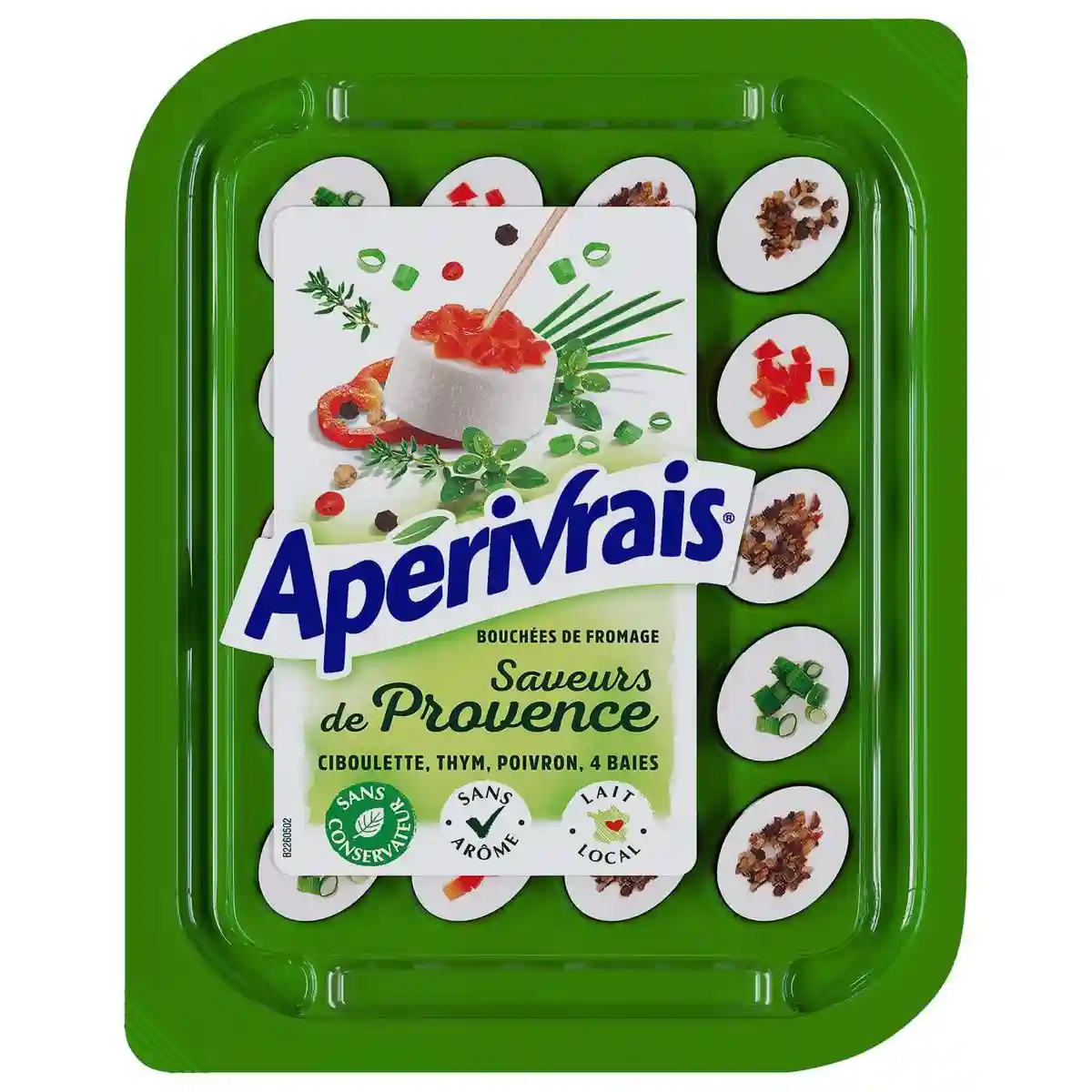 Apérifrais flavors of Provence cheese aperitif