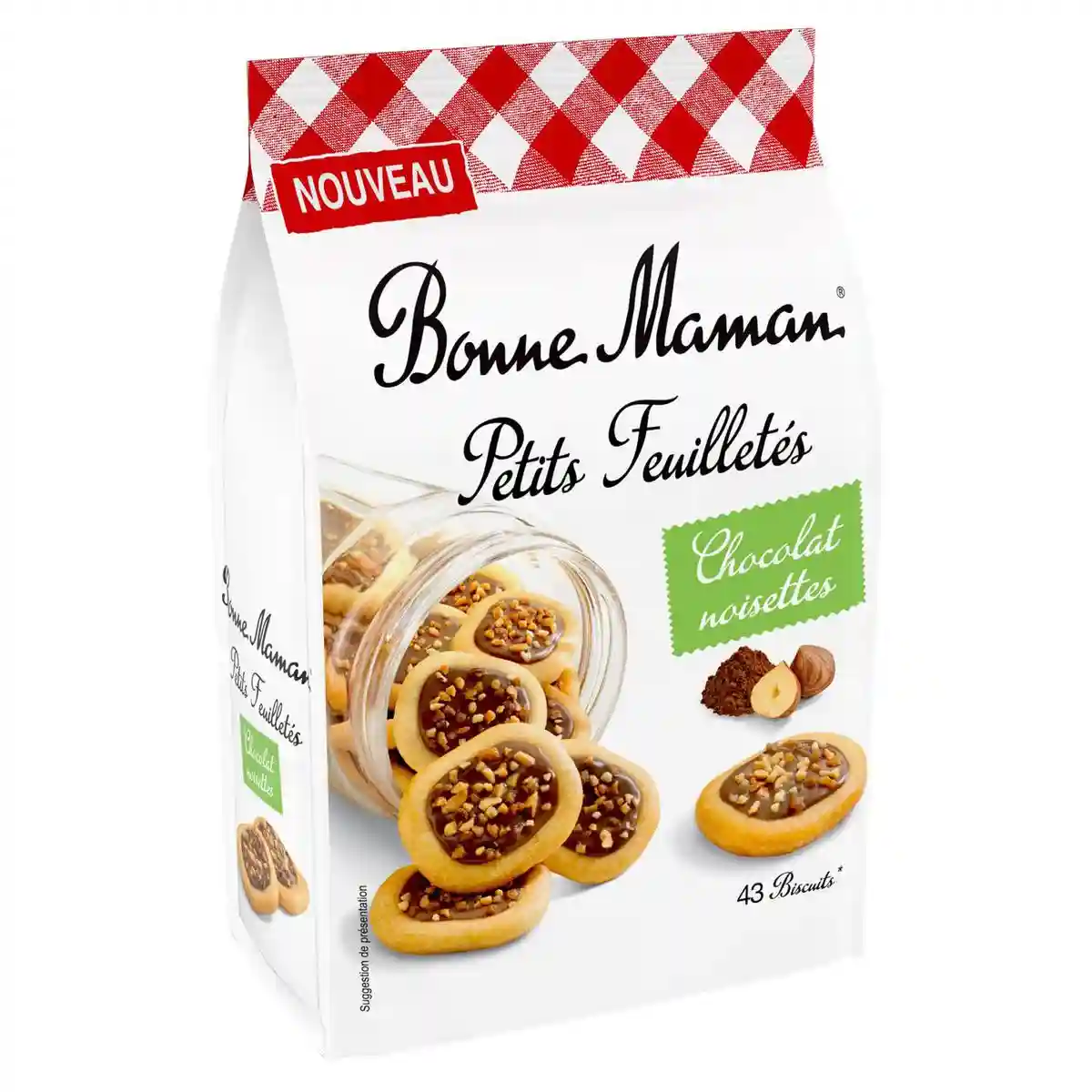 Bonne Maman chocolate hazelnut puff pastries
