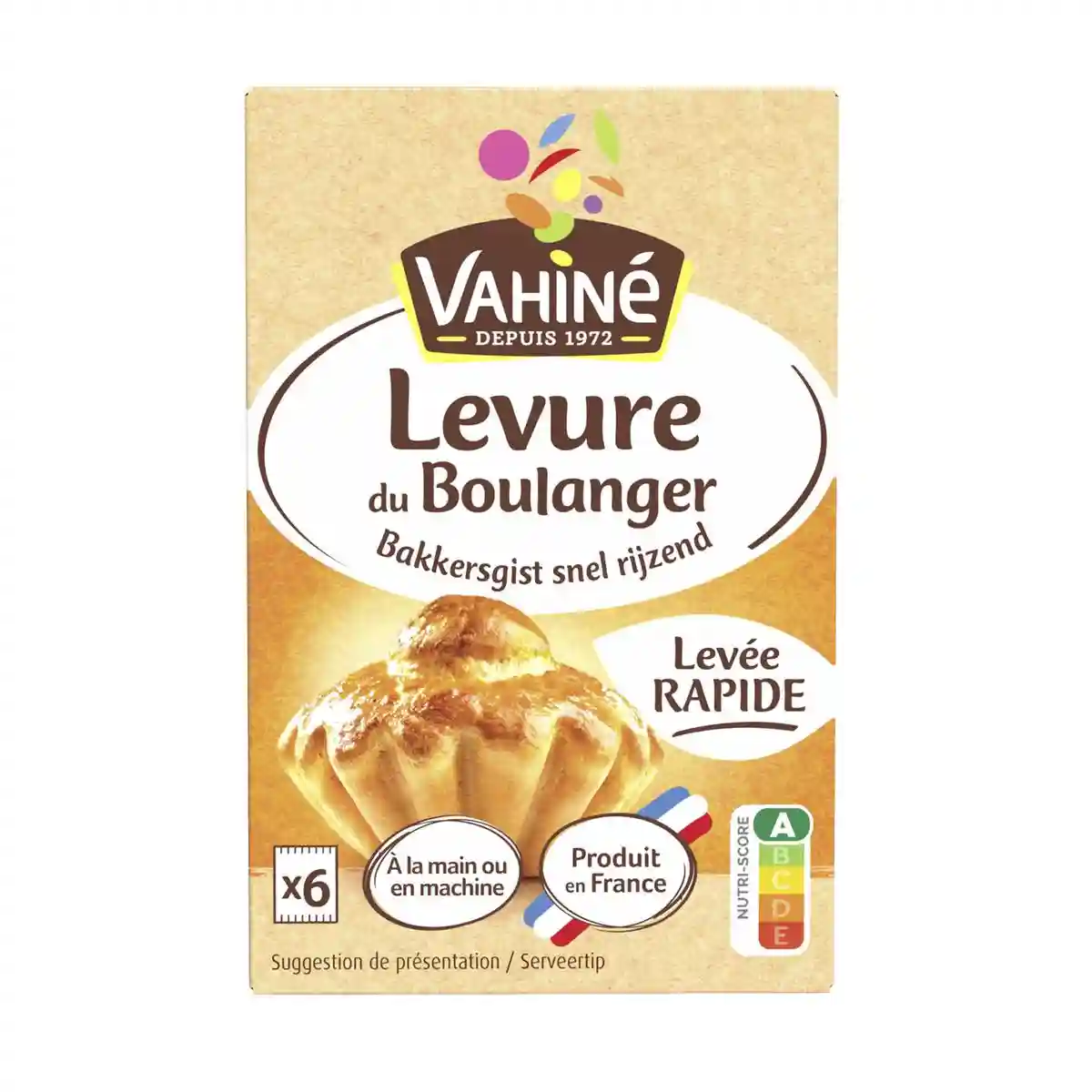 Vahiné fast-rising baker's yeast 