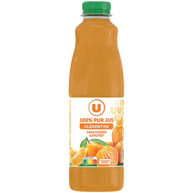 100% pressed clementine juice U