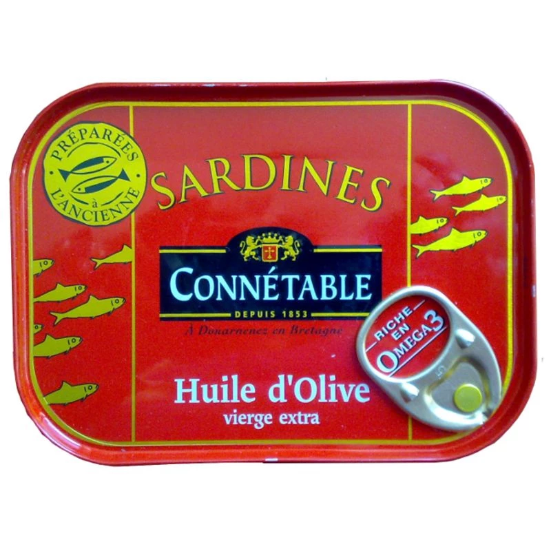 Connetable sardines in extra virgin olive oil