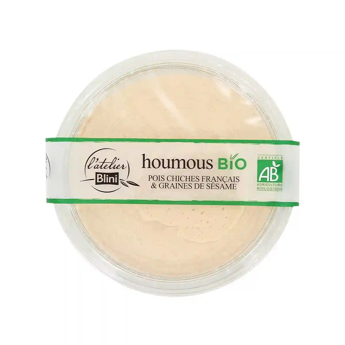 l'atelier blini Organic hummus