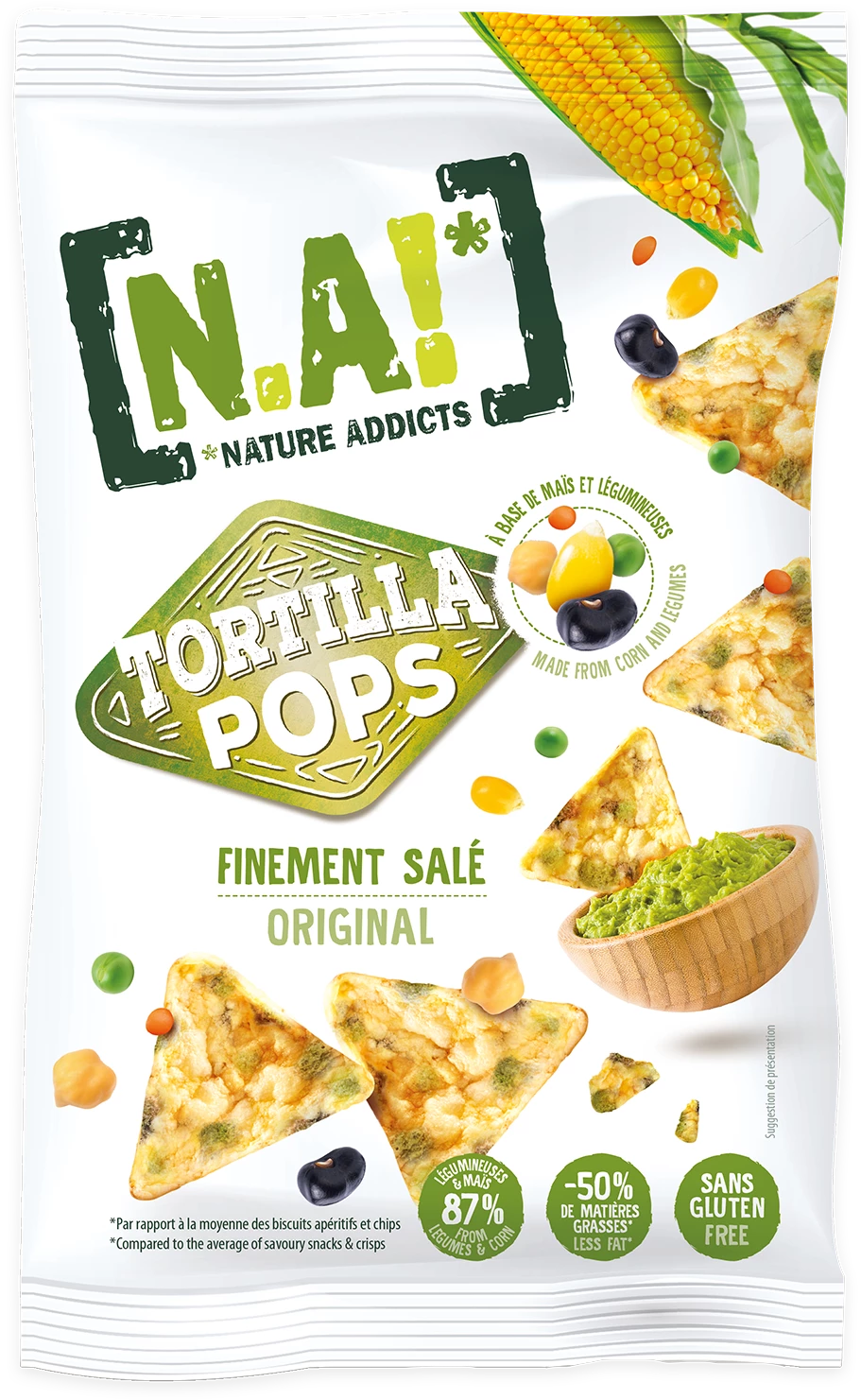  N.A! tortilla pops finely salted