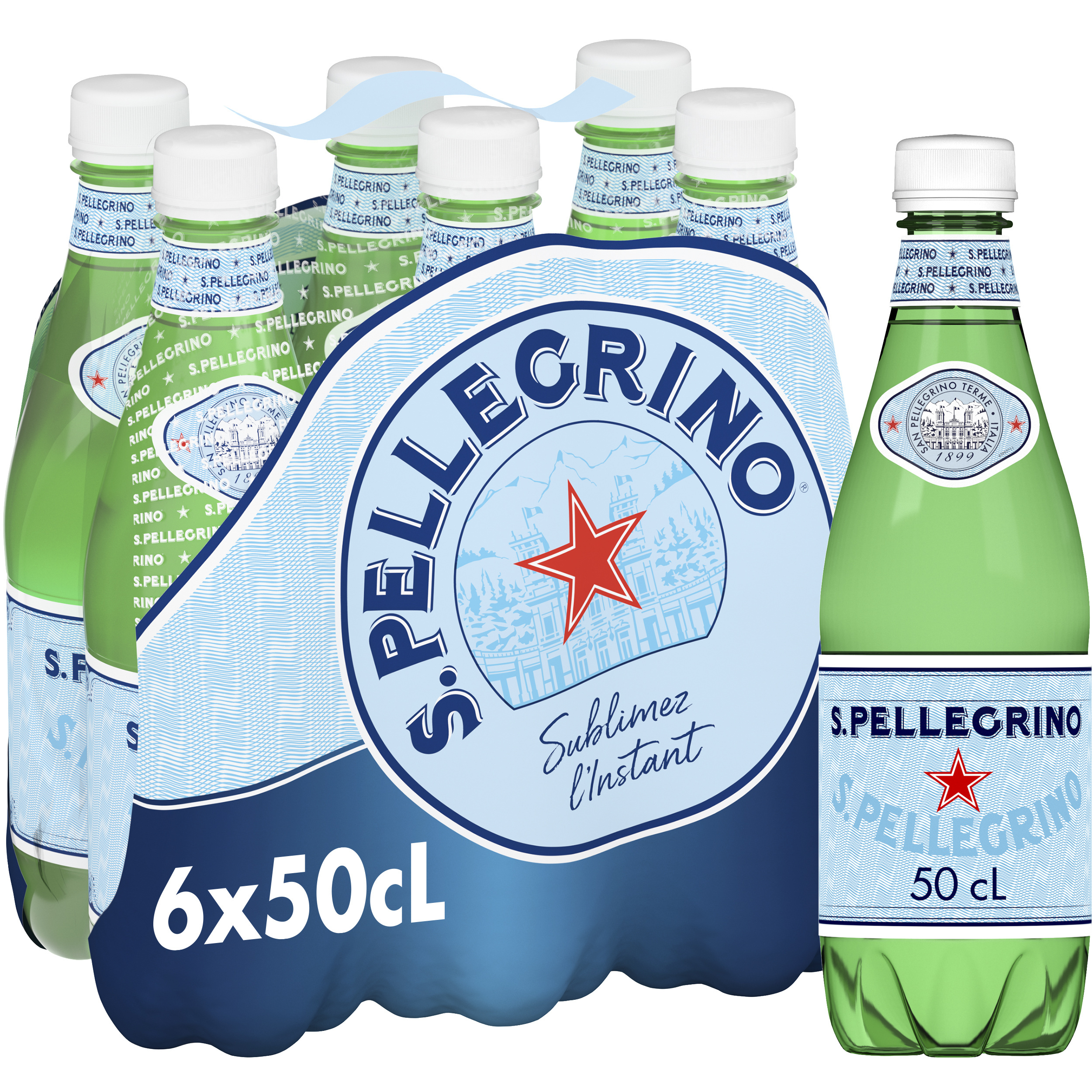 San Pellegrino sparkling water 6x50cl