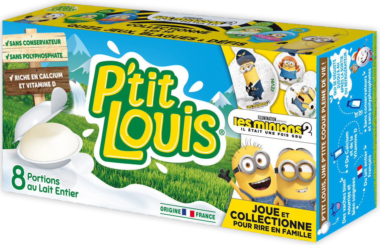 Ptit louis cheese for children