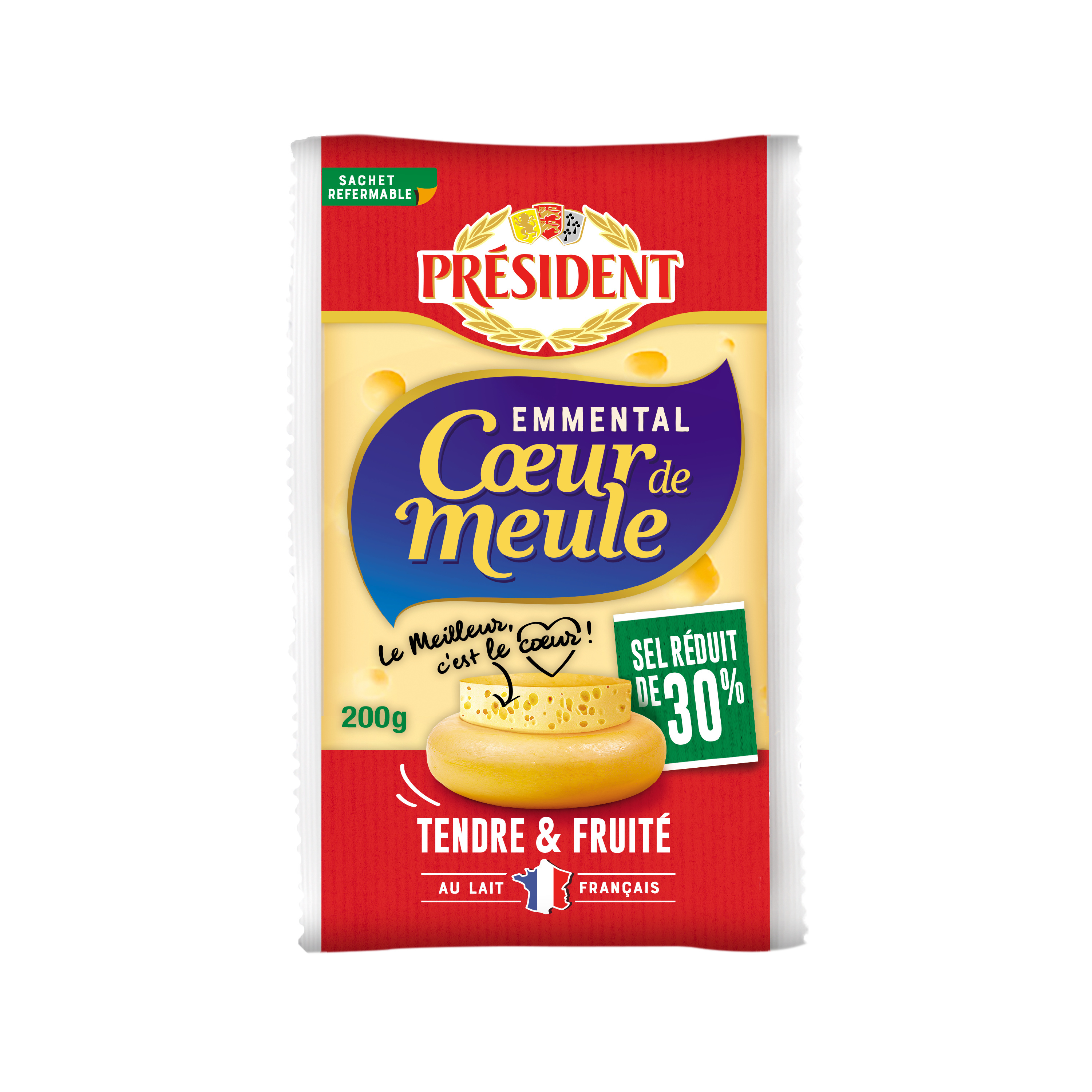 Président emmental cheese