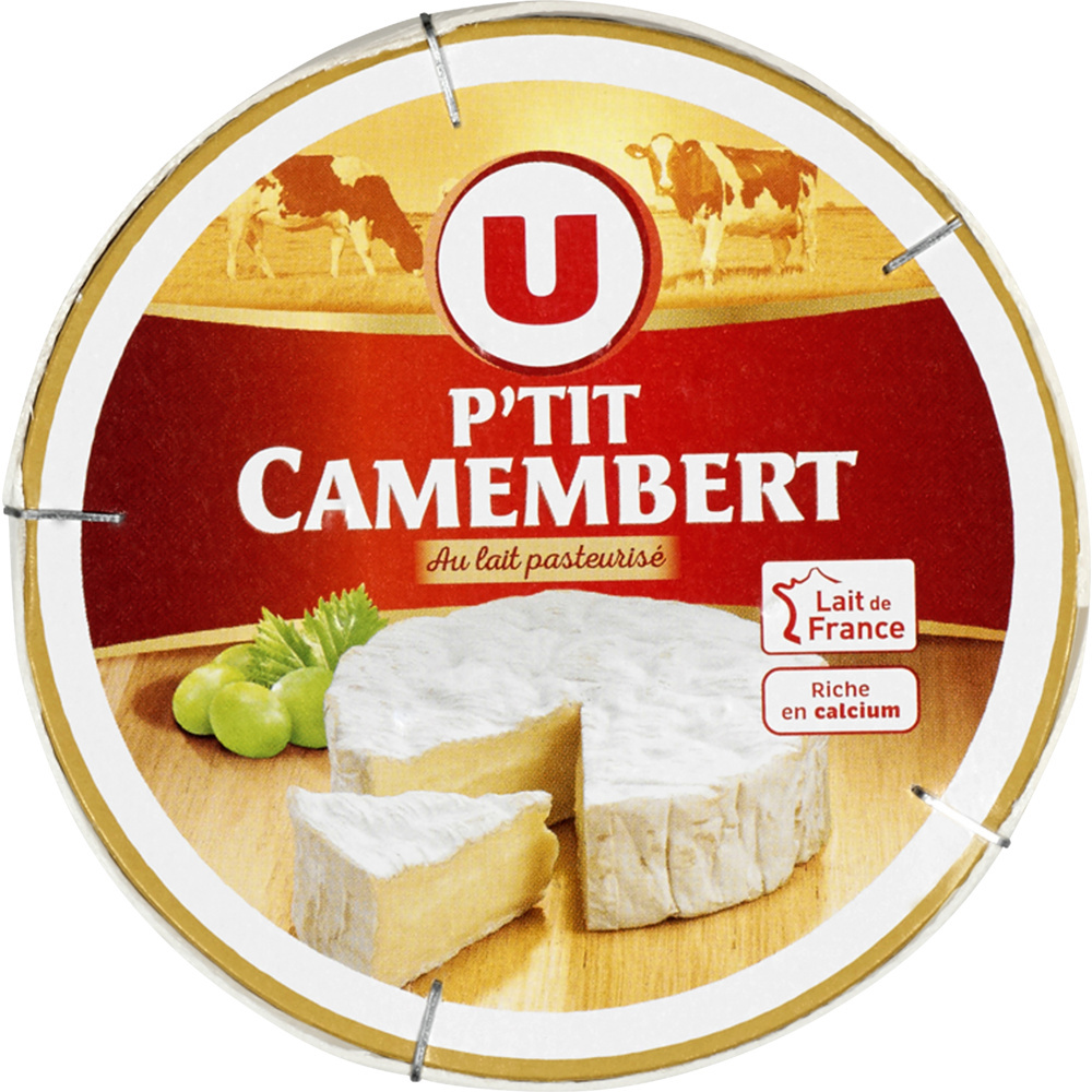 P'tit Camembert with pasteurized milk U
