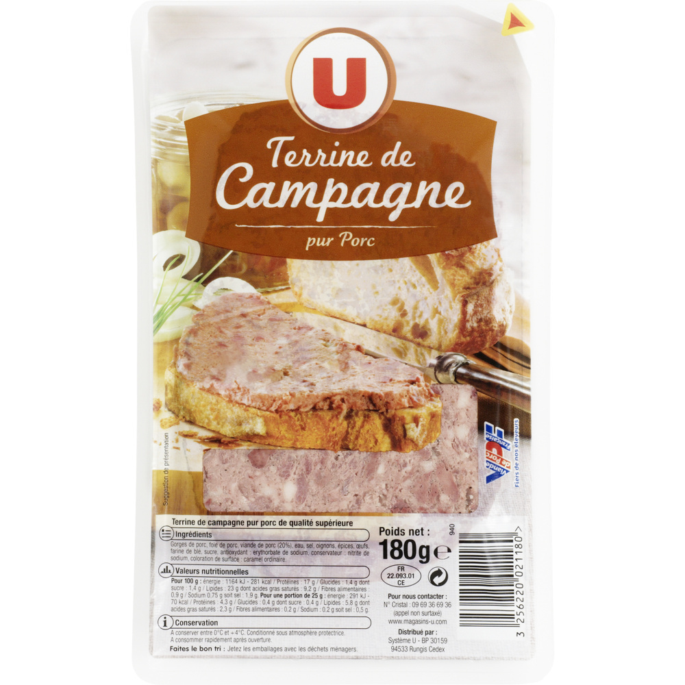 Superior country terrine U 