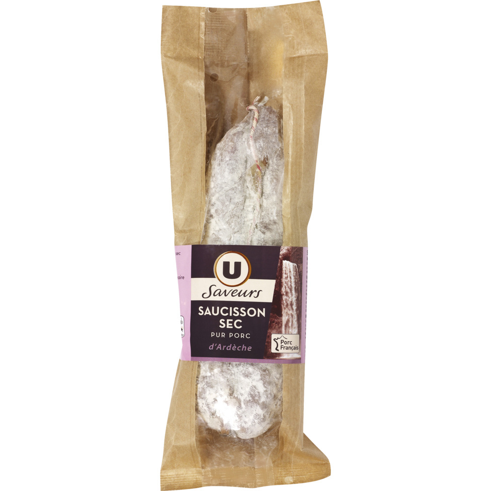 Saucisson sec de l'Ardèche U 