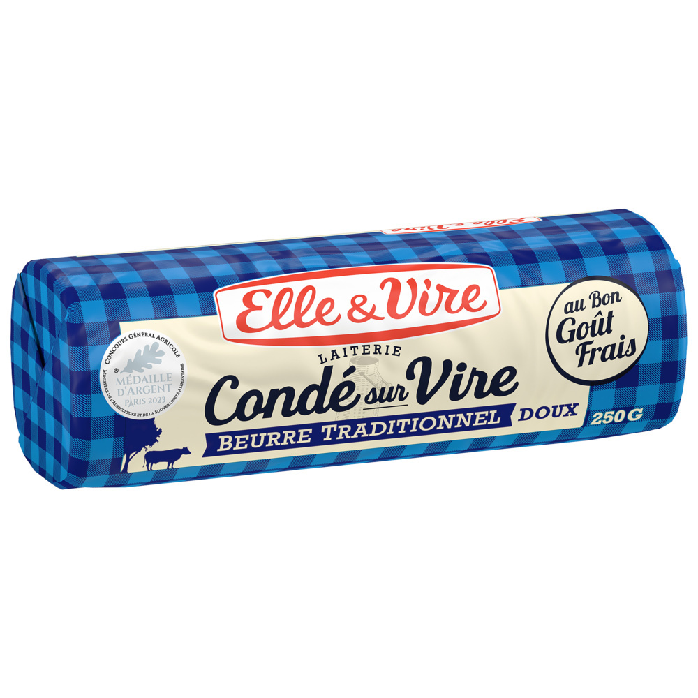 Elle & Vire Traditional Mild Butter