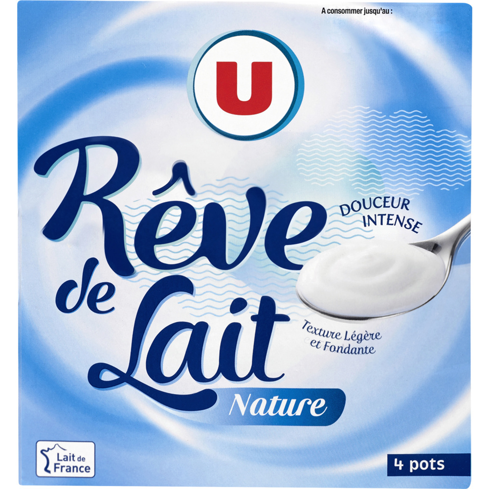 Plain yoghurts dream of milk U