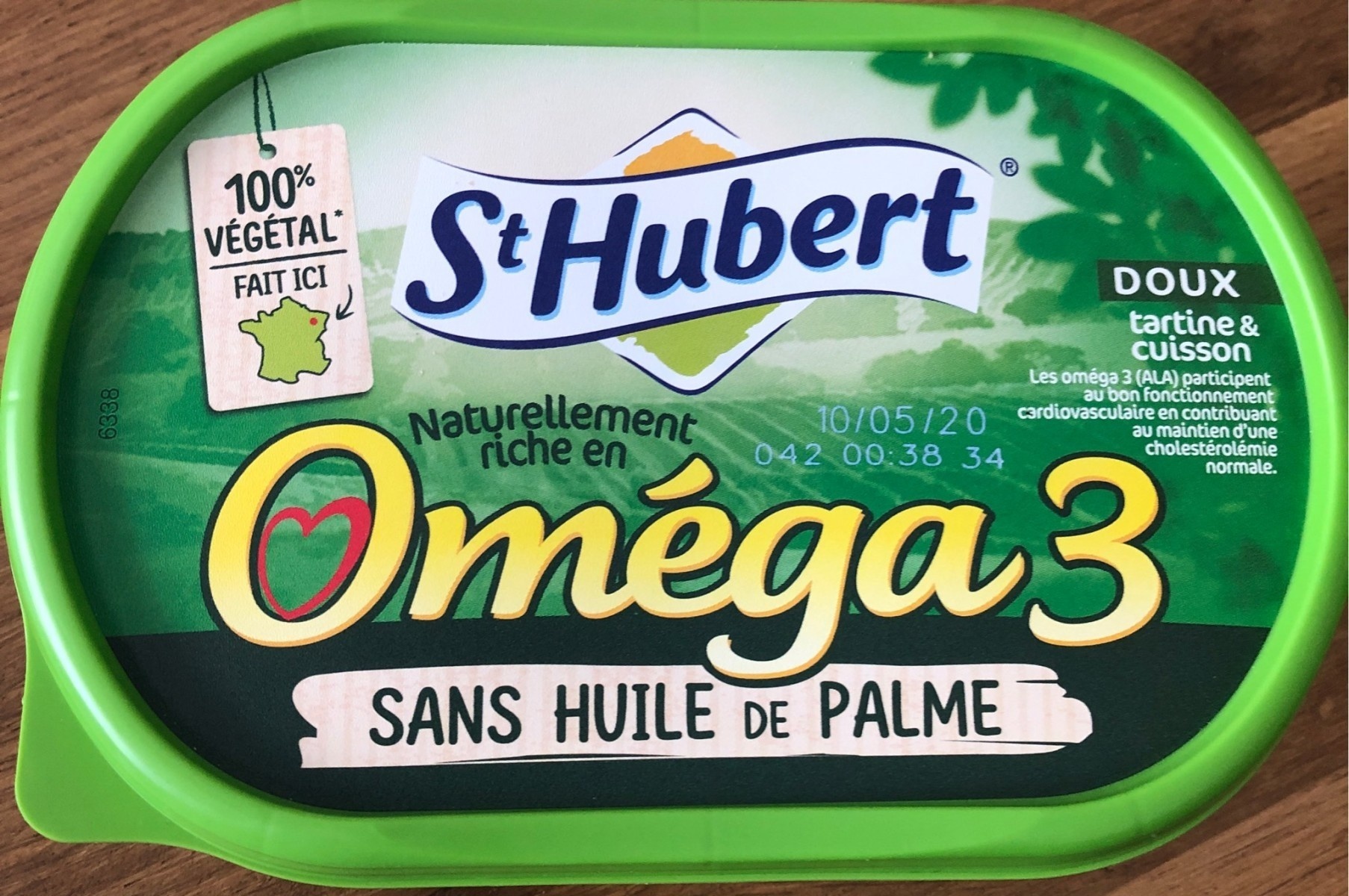 Omega 3 mild margarine St Hubert