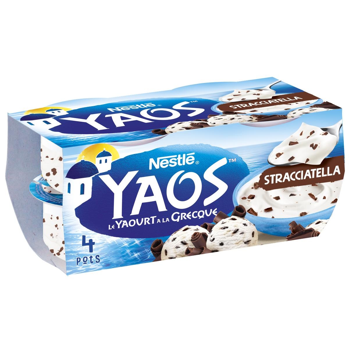 Yaos Greek Yogurt Stracciatella 4x125g