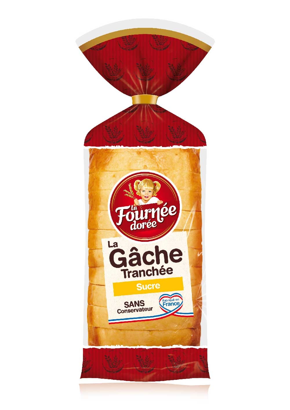 La Gâche Tranchée au sucre x 14 tranches