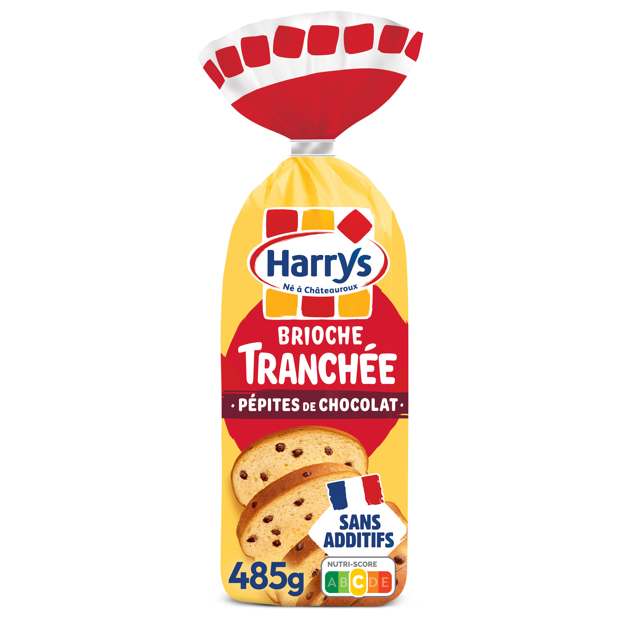 Harrys brioche tranchée pepites de chocolat sans additif