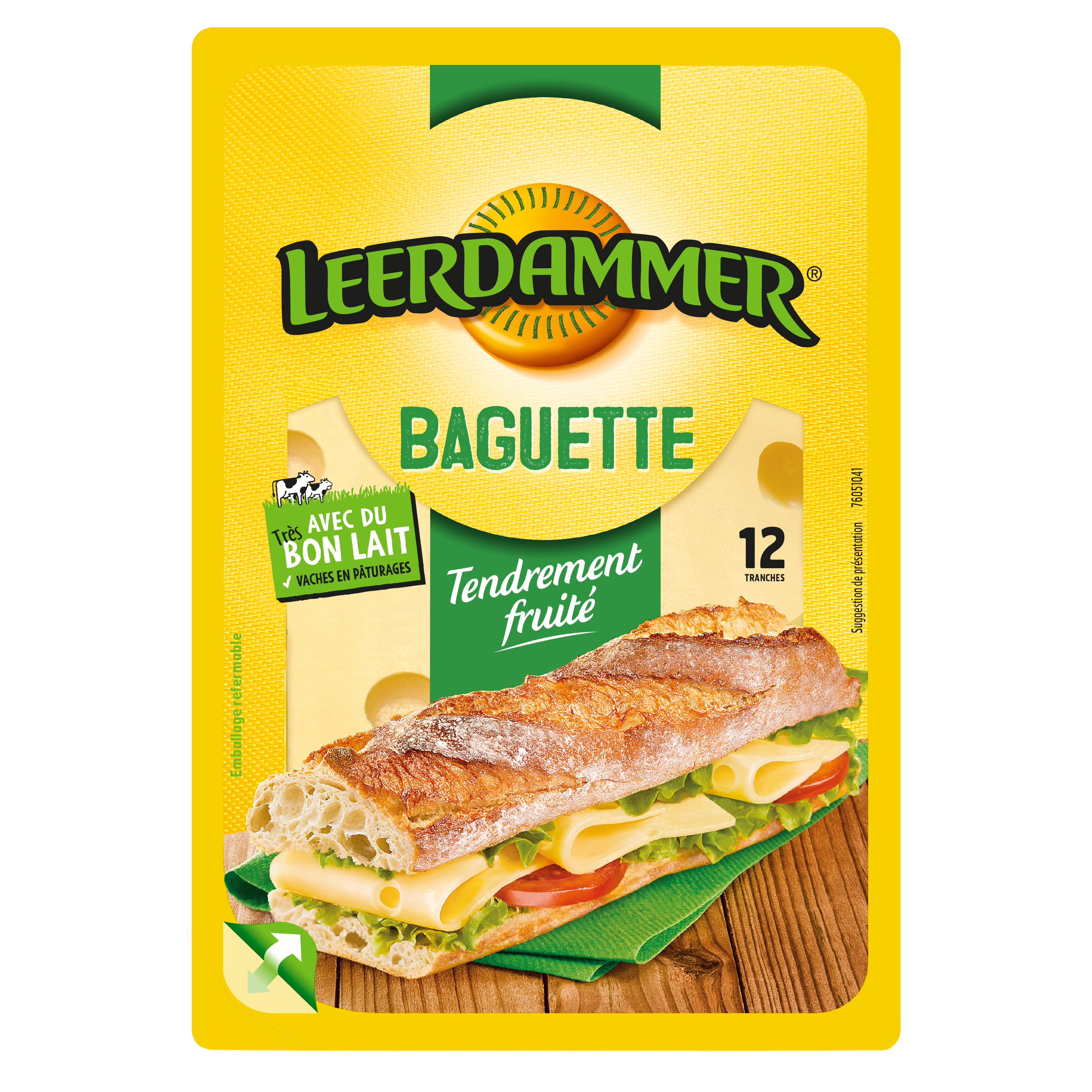Leerdammer special baguette 12 slices