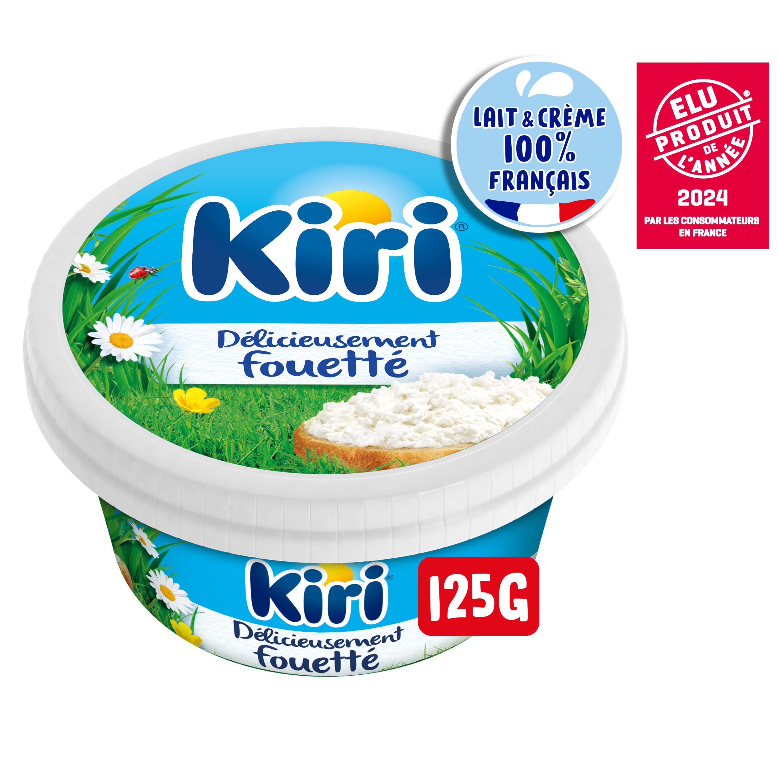 Whipped Kiri in a Jar