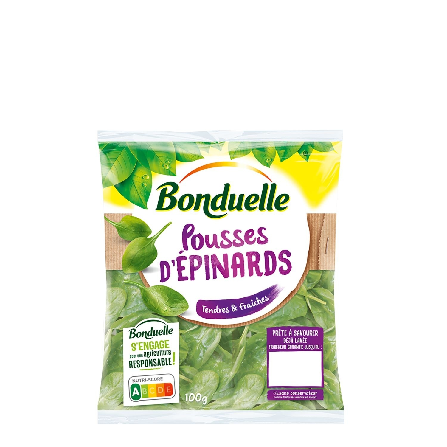 Pousses d'Épinards Bonduelle 
