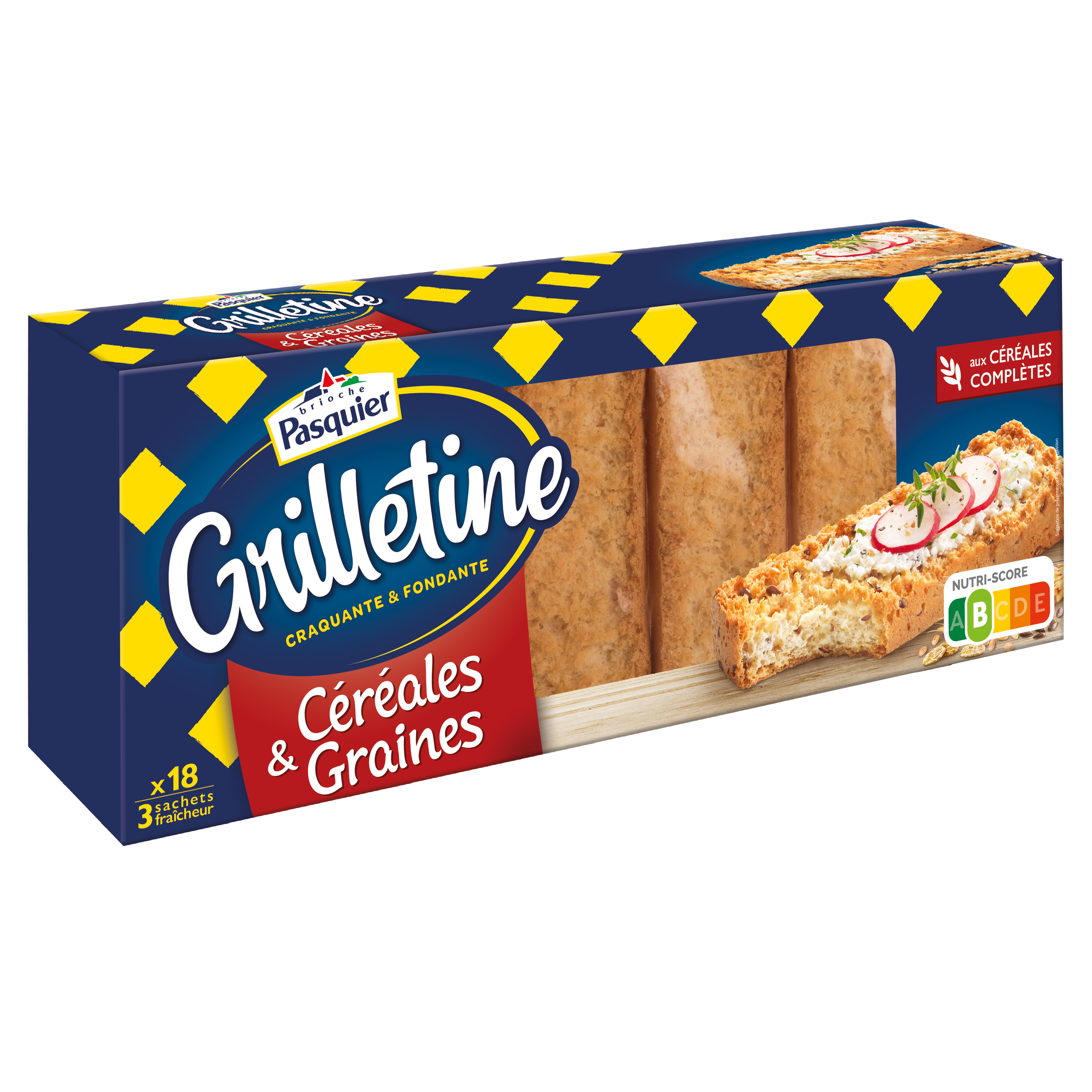 Grilletine de Pasquier aux Céréales et Graines