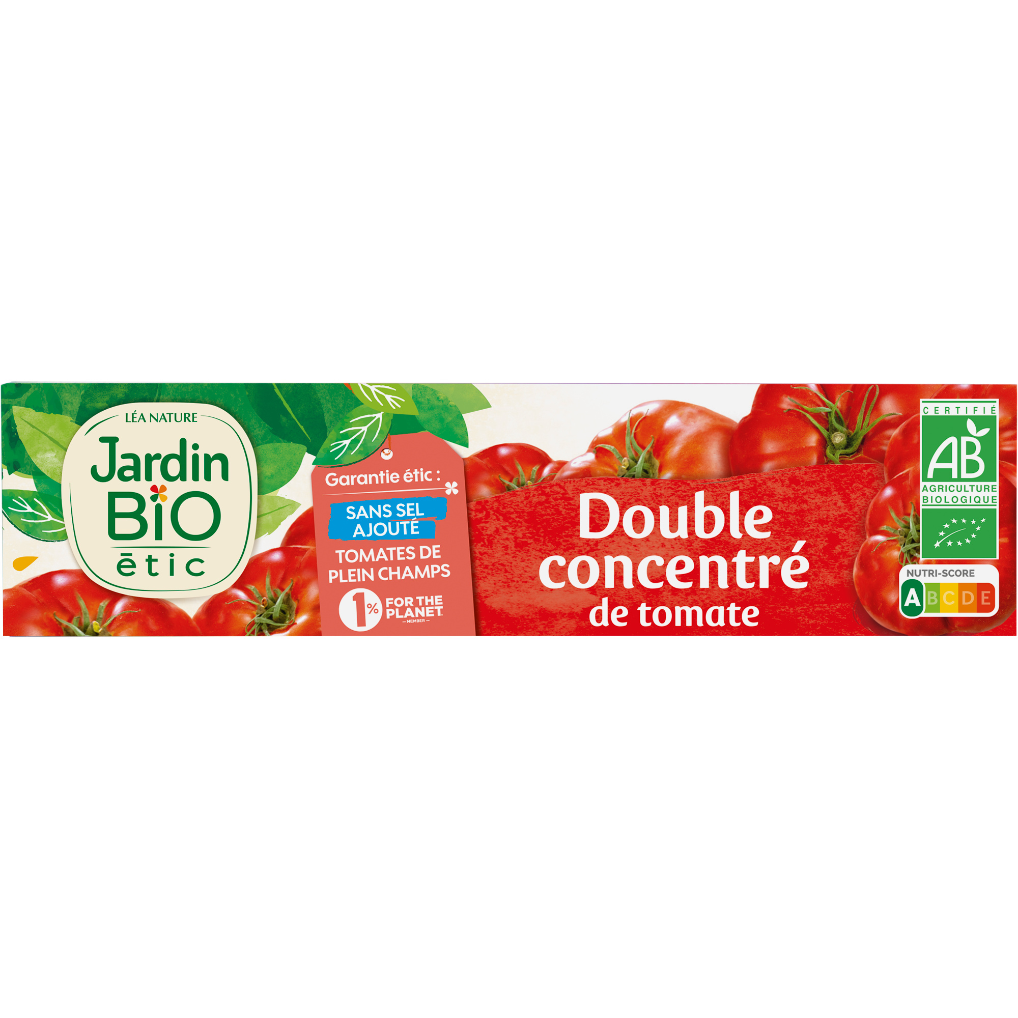 Organic tomato double concentrate