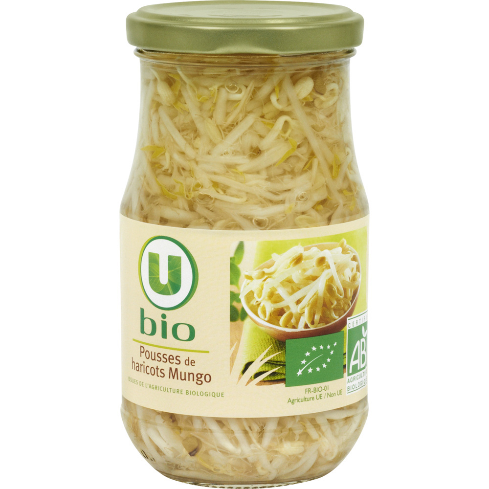 Organic mung bean sprouts U