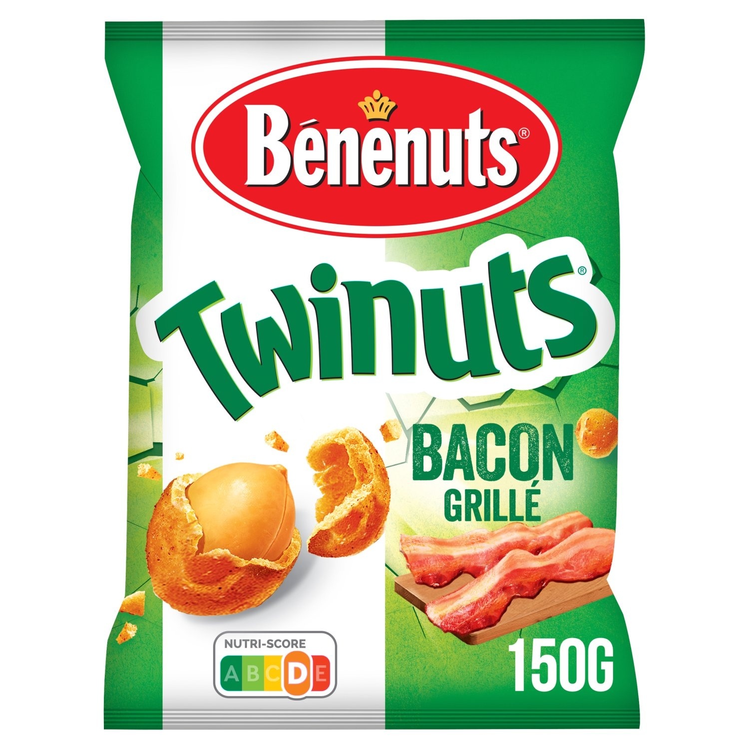 Twinuts grilled bacon flavour