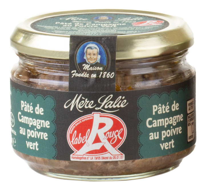 Red Label Pâté de Campagne with Green Pepper