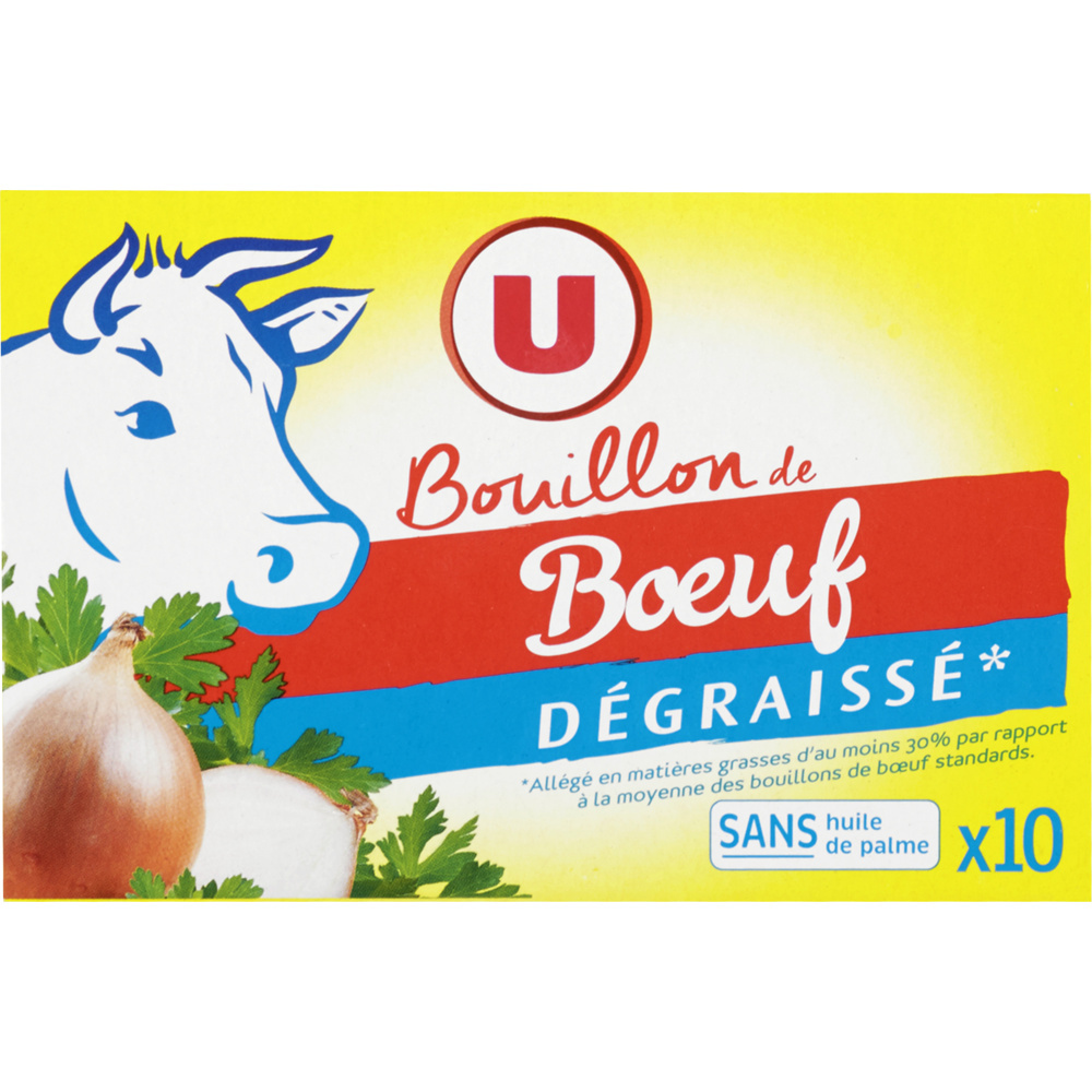 Bouillon de boeuf dégraissé U