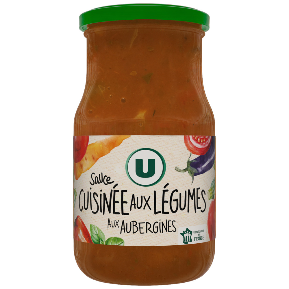 Sauce tomates cuisinée aux légumes U