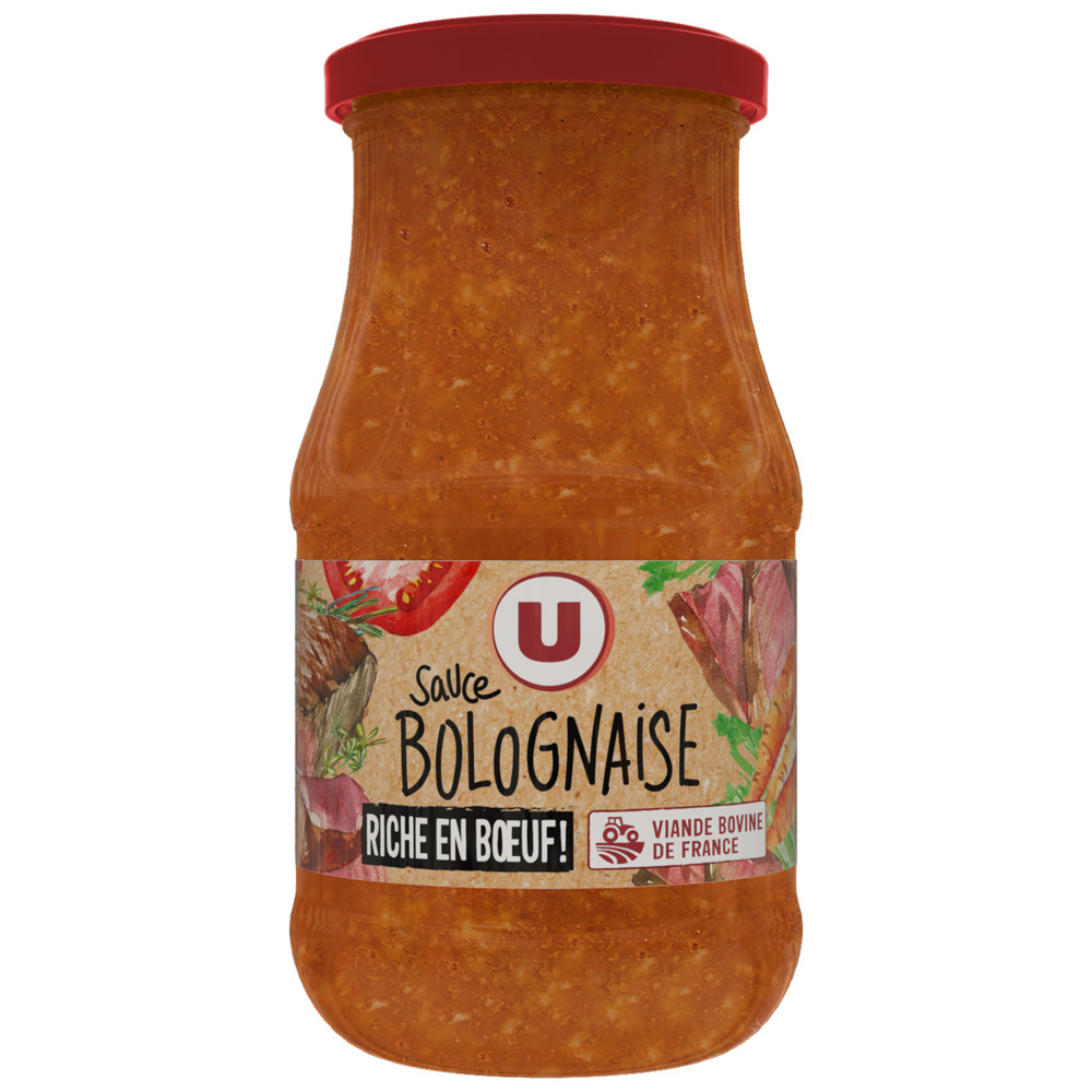 Sauce bolognaise riche de boeuf U