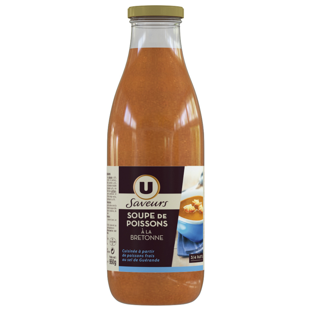 Breton-style fish soup U