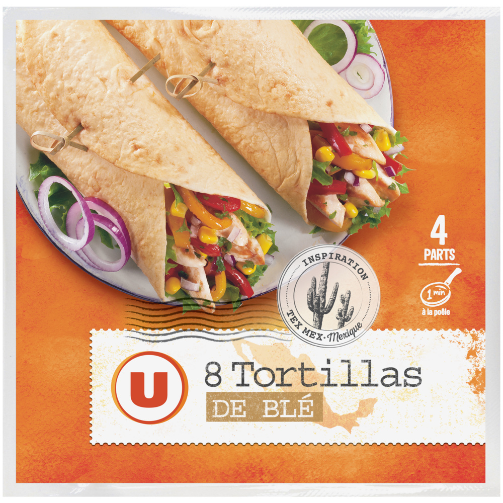 Tortillas souples de blé U