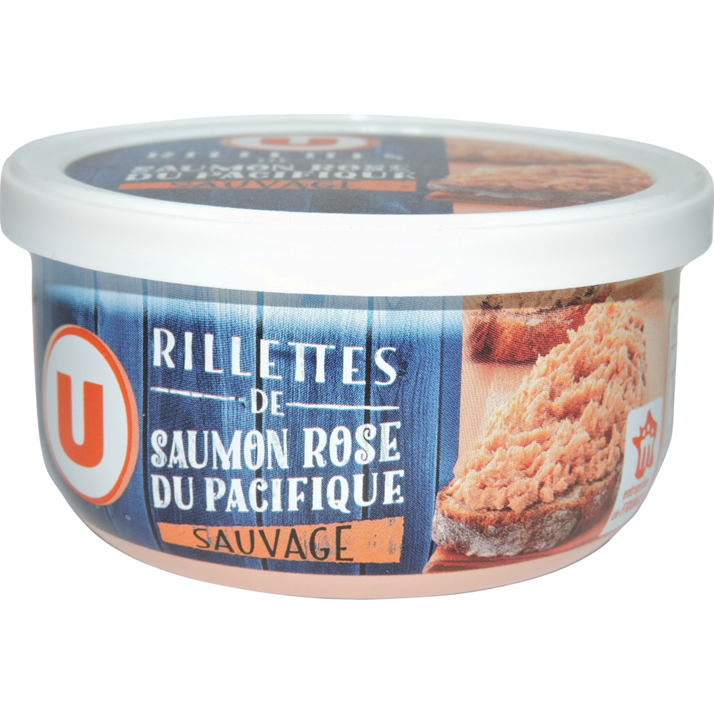 Pink Pacific salmon rillettes U
