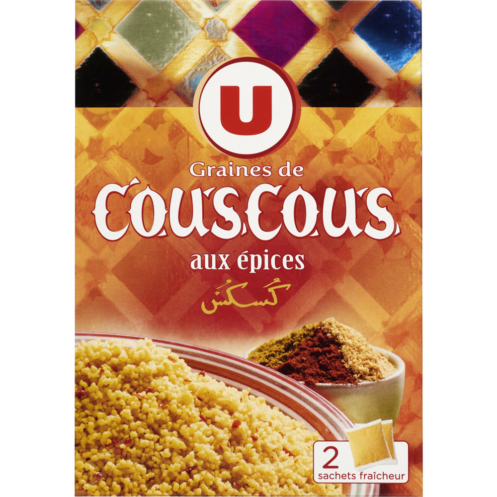 Couscous seeds with spices U