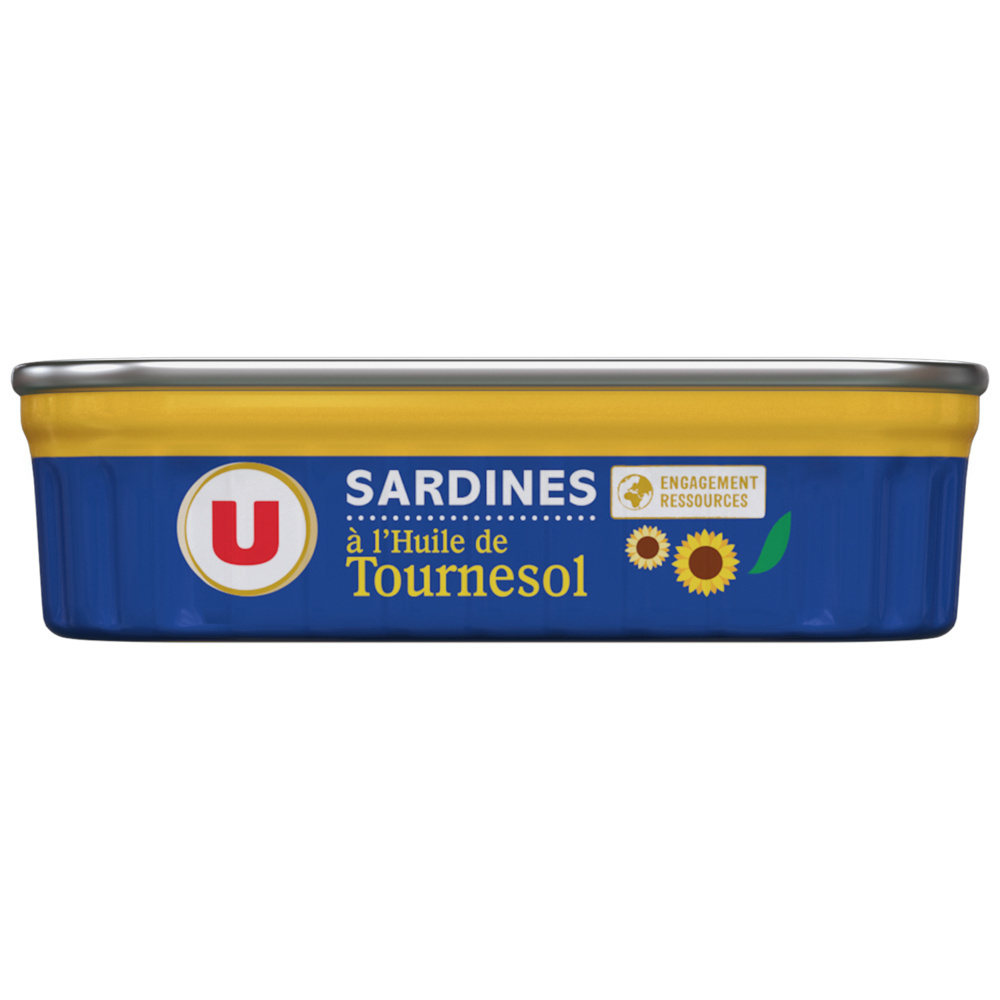 Sardines in sunflower oil U